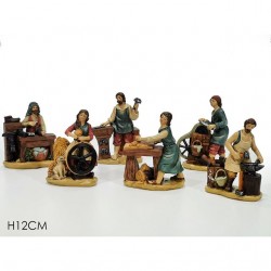 INGROSSO PERSONAGGIO H12CM 6ASS