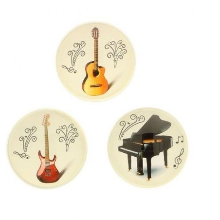 INGROSSO GLASS MAGNETE MUSICA S/