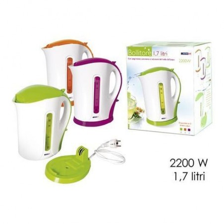 BOLLITORE 1.7 LT 2200 W 3 ASS. EAN 8015361822620 INGROSSO PICCOLI ELETTRODOMESTICI