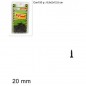 VITI NERE MIS. 20MM IN BLISTER EAN 8034048178744 INGROSSO VITI E CHIODI