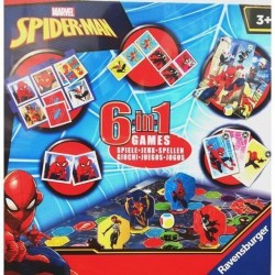 INGROSSO SPIDERMAN GIOCO 6 IN 1