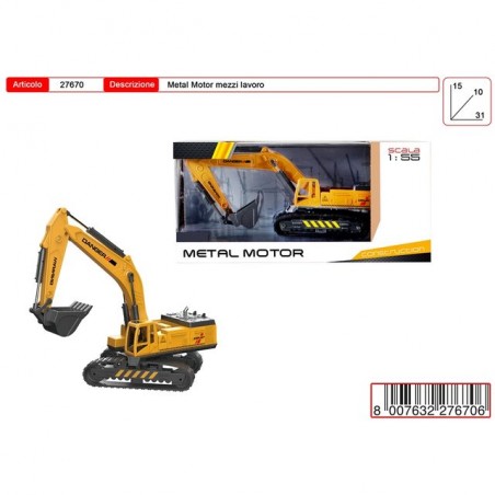 INGROSSO METAL MOTOR ESCAVATORE