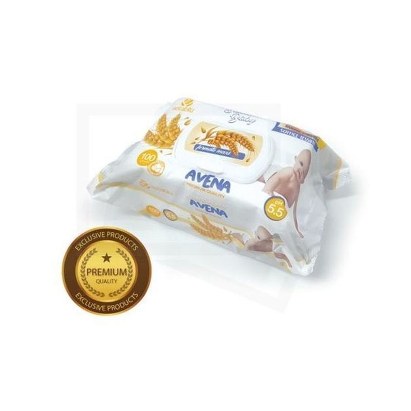 SALVIETTE BABY AVENA MAXI 100PZ EAN 8050847574686 INGROSSO SALVIETTE