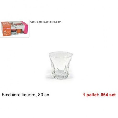 INGROSSO BICCHIERE MARIO 80CC LI