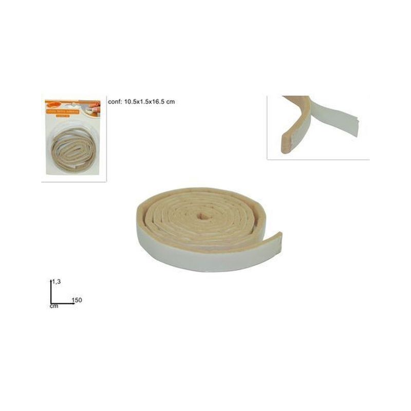 ROTOLO FELTRO ADESIVO 1.3X150 CM EAN 8034048273470 INGROSSO FELTRINI