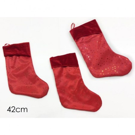 INGROSSO CALZA NATALIZIA ROSSO 3