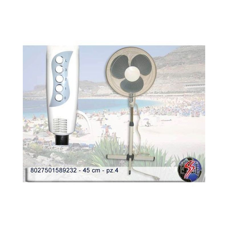 VENTILATORE C/PIANTANA DIAM.40 EAN 8027501589232 INGROSSO VENTILATORI