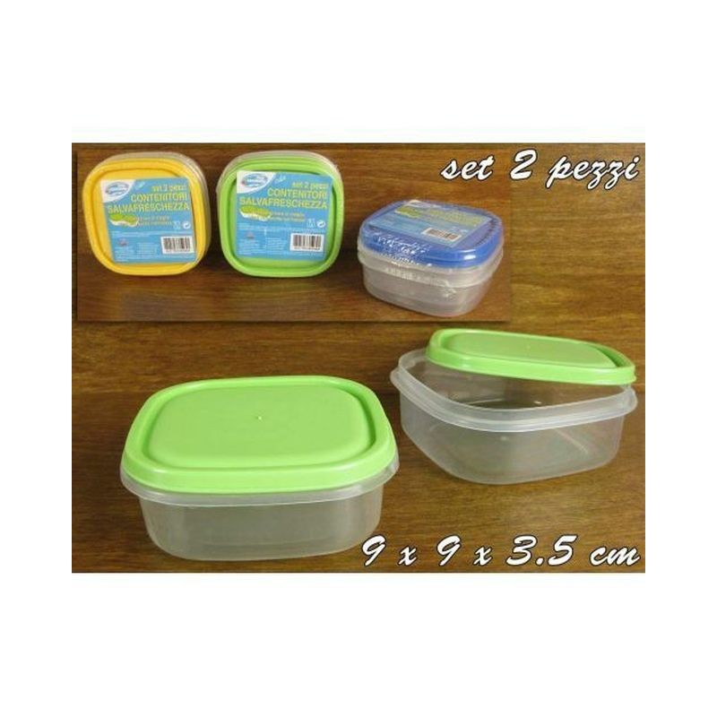 CONTEN. COPERCHIO SET PZ.2 PLAST. EAN 8027501069468 INGROSSO CONTENITORI PER ALIMENTI