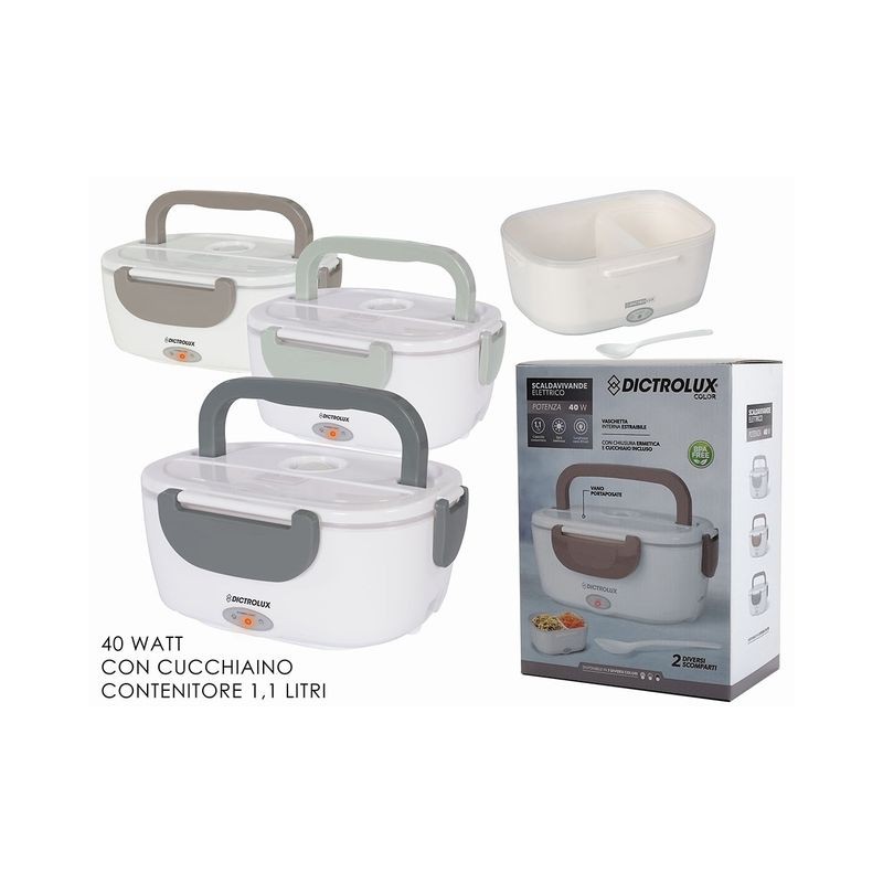 SCALDAVIVANDE ELETTRICO 40W 3ASS. EAN 8015361820442 INGROSSO PICCOLI ELETTRODOMESTICI