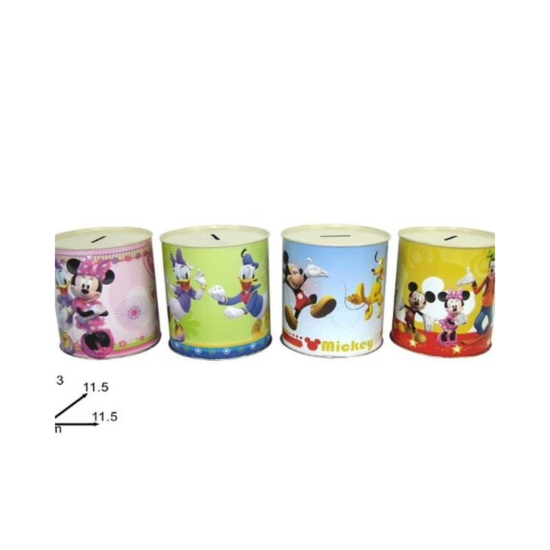 SALVADANAIO LATTA DISNEY EAN 8034048001592 INGROSSO SALVADANAI E OROLOGI