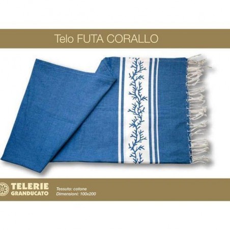 INGROSSO TELO MARE FOUTA CORALLO