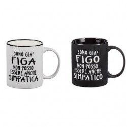 INGROSSO TAZZA MUG PORCELL. 340M