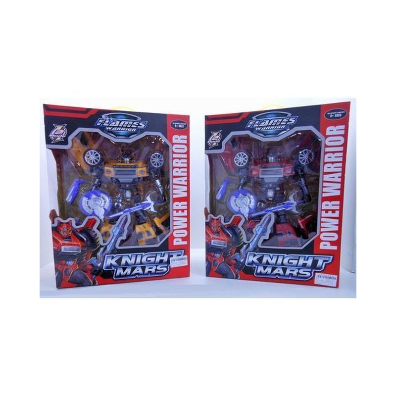 TRASFORMER 40CM 2MODALITA' EAN 8010362438566 INGROSSO ROBOT GIOCATTOLO