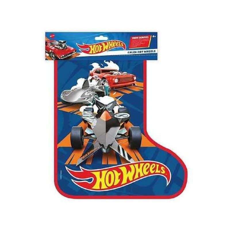 CALZA BEFANA HOT WHEELS 2023 EAN 0194735154753 INGROSSO BEFANA