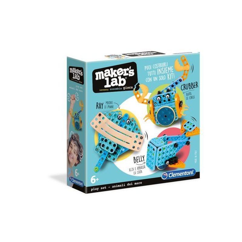 MAKER LAB - ANIMALI MARINI EAN  INGROSSO GIOCHI CREATIVI