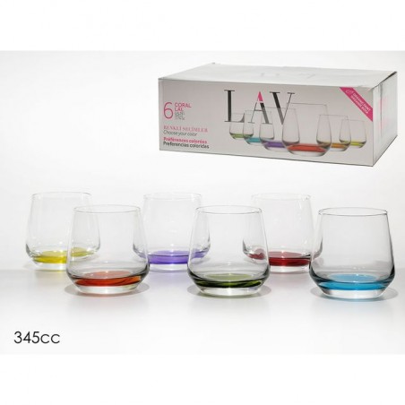 INGROSSO SET 6 BICCHIERI LAL 345