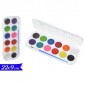 SET 12 ACQUERELLI GLITTER C/PENNELLO EAN 8032732102624 INGROSSO ACQUARELLI
