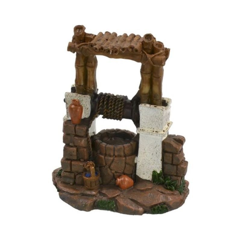 POZZO CM.9X5,5X10,5 IN RESINA EAN 8018623110633 INGROSSO ACCESSORI PER IL PRESEPE