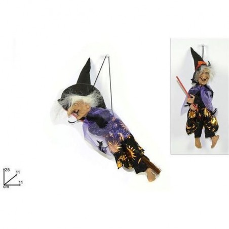 INGROSSO BEFANA 25CM C/VESTITO D