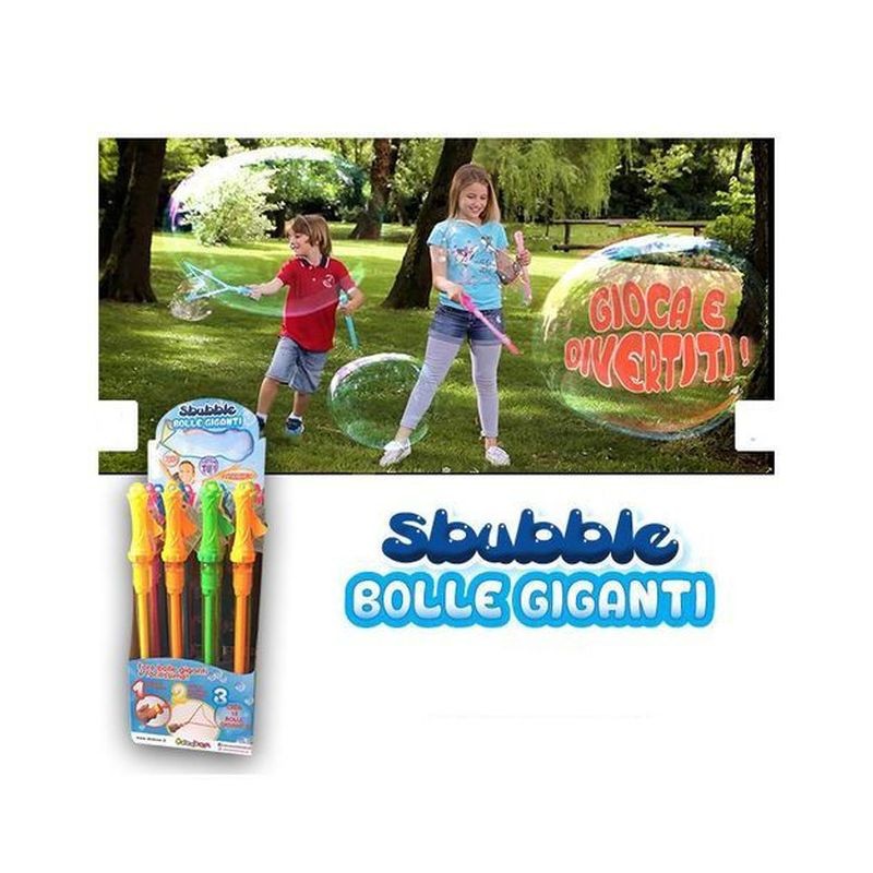 SBUBBLE BOLLE GIGANTI L.42CM EAN 6579680551620 INGROSSO BOLLE SAPONE E ACCESSORI