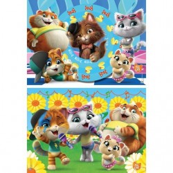 INGROSSO PUZZLE PZ.2X60 44 CATS