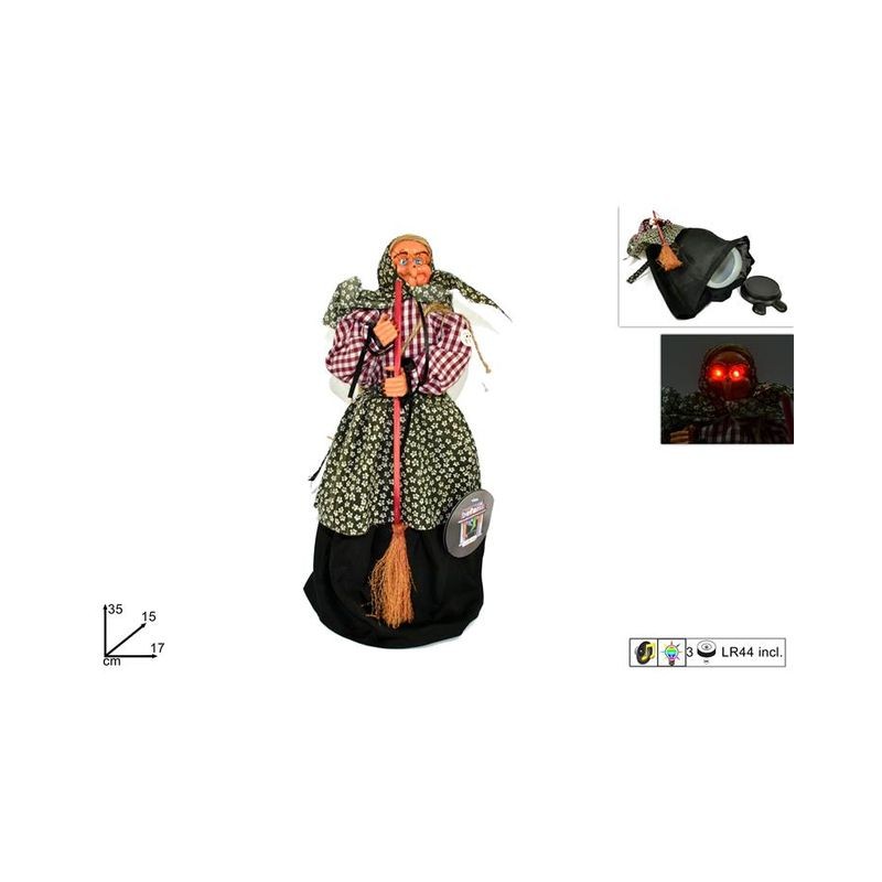 BEFANA C/VERSO 35CM 205DW35Z-1B EAN 8027501563027 INGROSSO BEFANA
