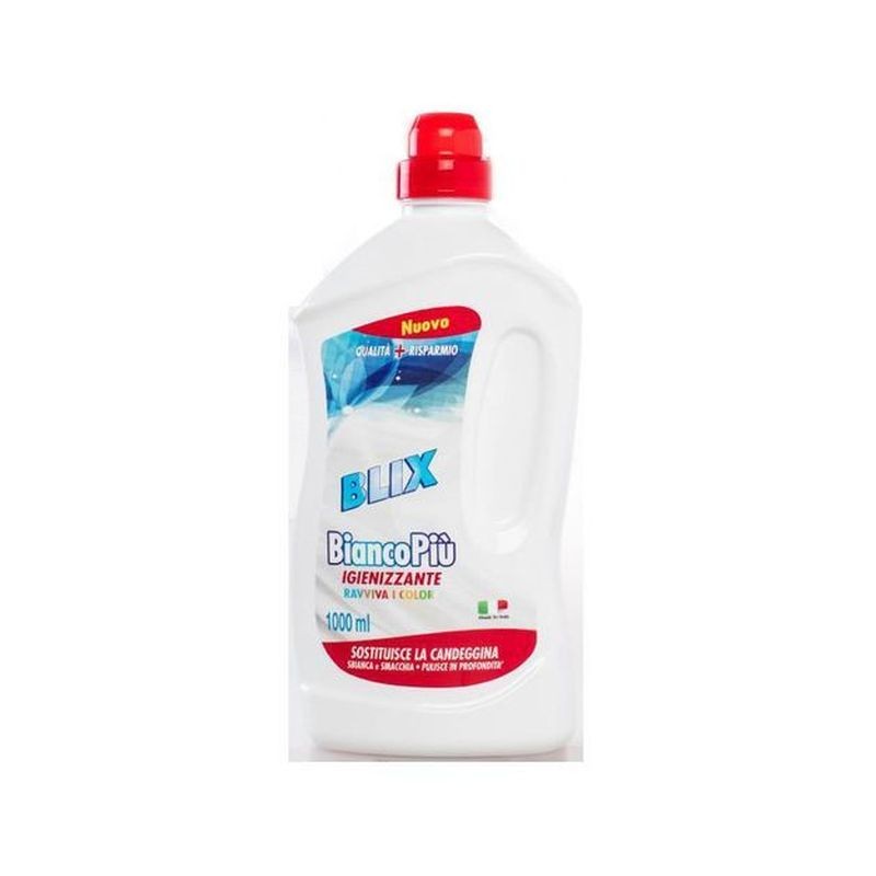 SBIANCANTE LIQUIDO BIANCO PIU BLIX LT 1 EAN 8007379900117 INGROSSO DETERSIVI