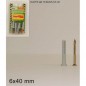 TASSELLI E VITI 8 SET IN BLISTER 6X40MM EAN 8034048178584 INGROSSO VITI E CHIODI