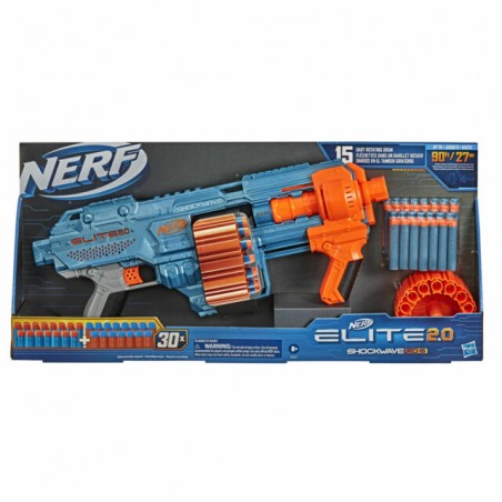 NERF ELITE 2.0 SHOCKWAVE RD 15 EAN 5010993732258 INGROSSO FUCILI E MITRA GIOCATTOLO