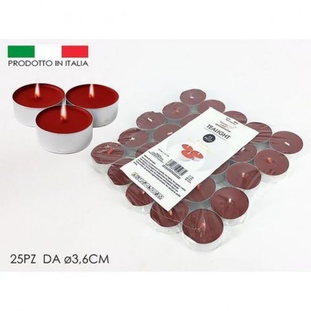 INGROSSO CONFEZIONE 25 TEALIGHT
