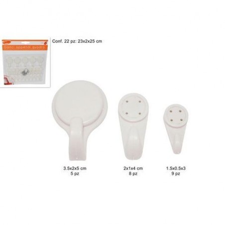 INGROSSO GANCI APPENDIQUADRO SET