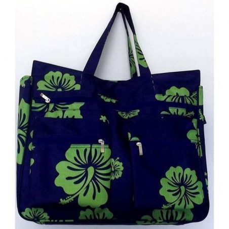 INGROSSO BORSA MARE A FIORI 2COL