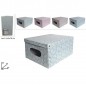 BOX ABITI PVC 50X40X25 FANTASIA FOGLIE/L EAN 8034048539835 INGROSSO SALVASPAZIO
