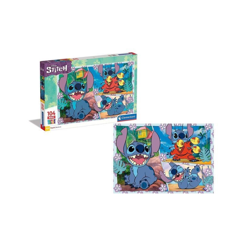PUZZLE PZ.104 MAXI DISNEY STITCH 23776 EAN 8005125237760 INGROSSO PUZZLE CLASSICI PUZZLE PZ.104 MAXI DISNEY STITCH 23776 EAN 8005125237760 INGROSSO PUZZLE CLASSICI
