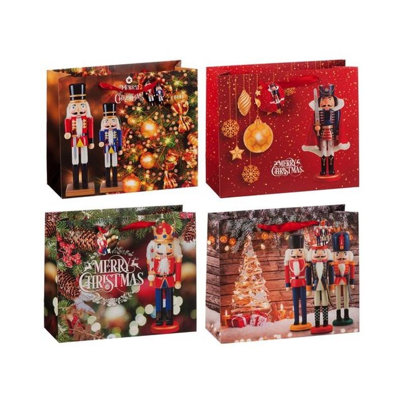 BORSA IN CARTA A4D NAT CM31X12XH26 EAN 8021785654099 INGROSSO SACCHETTI E SHOPPER NATALIZI