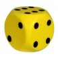 DADO IN SPUGNA CM.15X15X15 GIALLO EAN 8002936010254 INGROSSO GIOCHI PRIMA INFANZIA