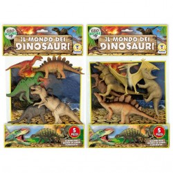 INGROSSO DINOSAURI RIGIDI 5PZ -