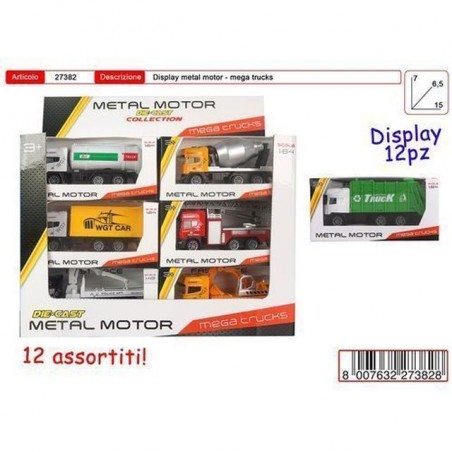 INGROSSO METAL MOTOR MEGA TRUCKS