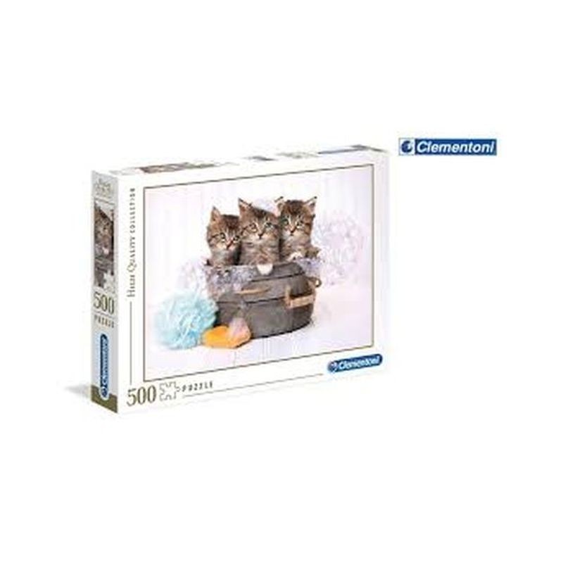PUZZLE PZ.500 HQC KITTENS AND SOAP EAN  INGROSSO PUZZLE CLASSICI