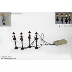 INGROSSO LAMPIONI SERIE 4PZ C/LU