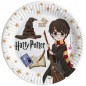PIATTI CARTA CM.18 PZ.8 HARRY POTTER COM EAN  INGROSSO PIATTI PER PARTY
