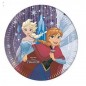 PIATTI CARTA CM.23 PZ.8 FROZEN SNOWFLAKE EAN  INGROSSO PIATTI PER PARTY