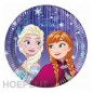 PIATTI CARTA CM.20 PZ.8 FROZEN SNOWFLAKE EAN  INGROSSO PIATTI PER PARTY