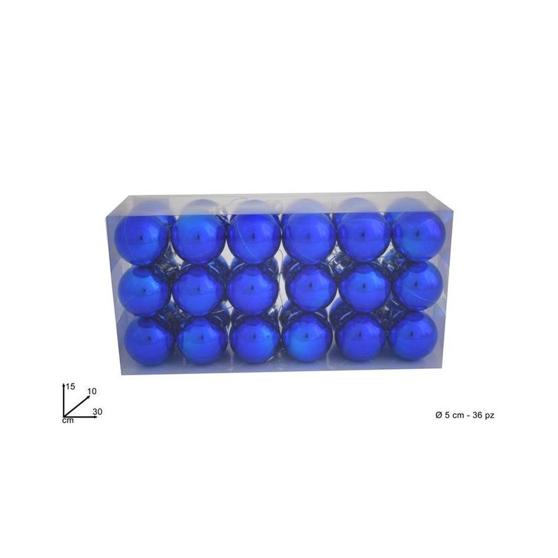 BOX 36 PALLINE 5CM BLU EAN 8033113105227 INGROSSO PALLINE DI NATALE E PUNTALI BOX 36 PALLINE 5CM BLU EAN 8033113105227 INGROSSO PALLINE DI NATALE E PUNTALI
