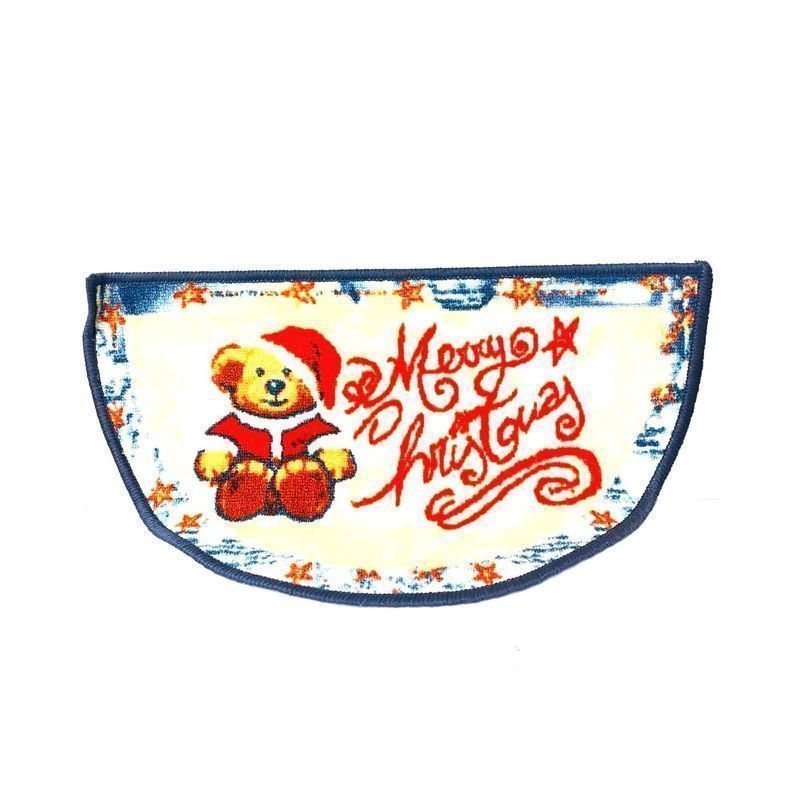 TAPPETO NATALE MEZZALUNA TABA 40X70CM EAN 8056093269659 INGROSSO TAPPETI NATALIZI