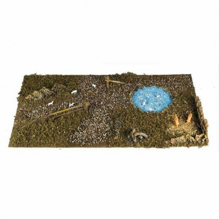 INGROSSO BASE LEGNO PER PRESEPE