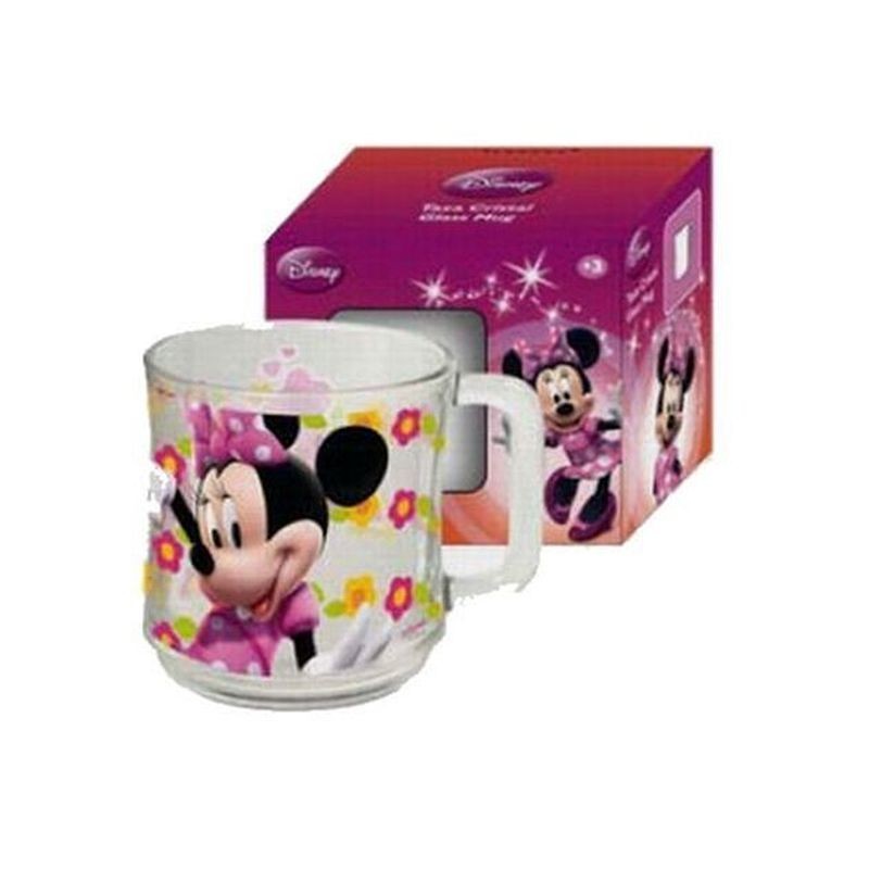 TAZZA TRASPARENTE DISNEY 11.7X8X10CM IN SCATOLA EAN 8430957074076 INGROSSO TAZZE