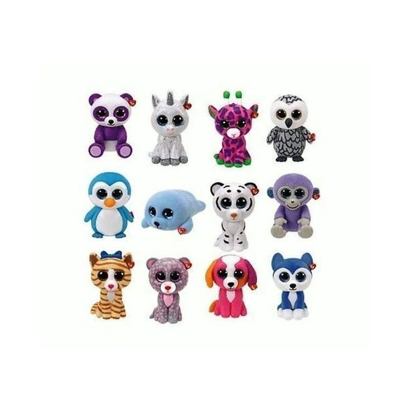 MINI BOOS TY SERIE 2 H.6CM ASSORTIMENTO EAN  INGROSSO PELUCHE OCCHIONI TY