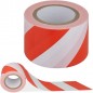 NASTRO ADESIVO PPL 50x66 SEGNALETICO BIANCO/ROSSO EAN 8024018091463 INGROSSO NASTRI ISOLANTI