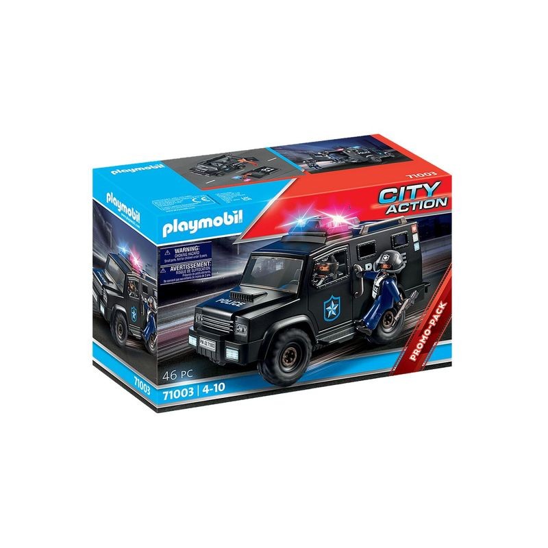 PLAYMOBIL 71003 CAMIONETTA DELLA POLIZIA EAN 4008789710031 INGROSSO PLAYMOBIL CITY ACTION